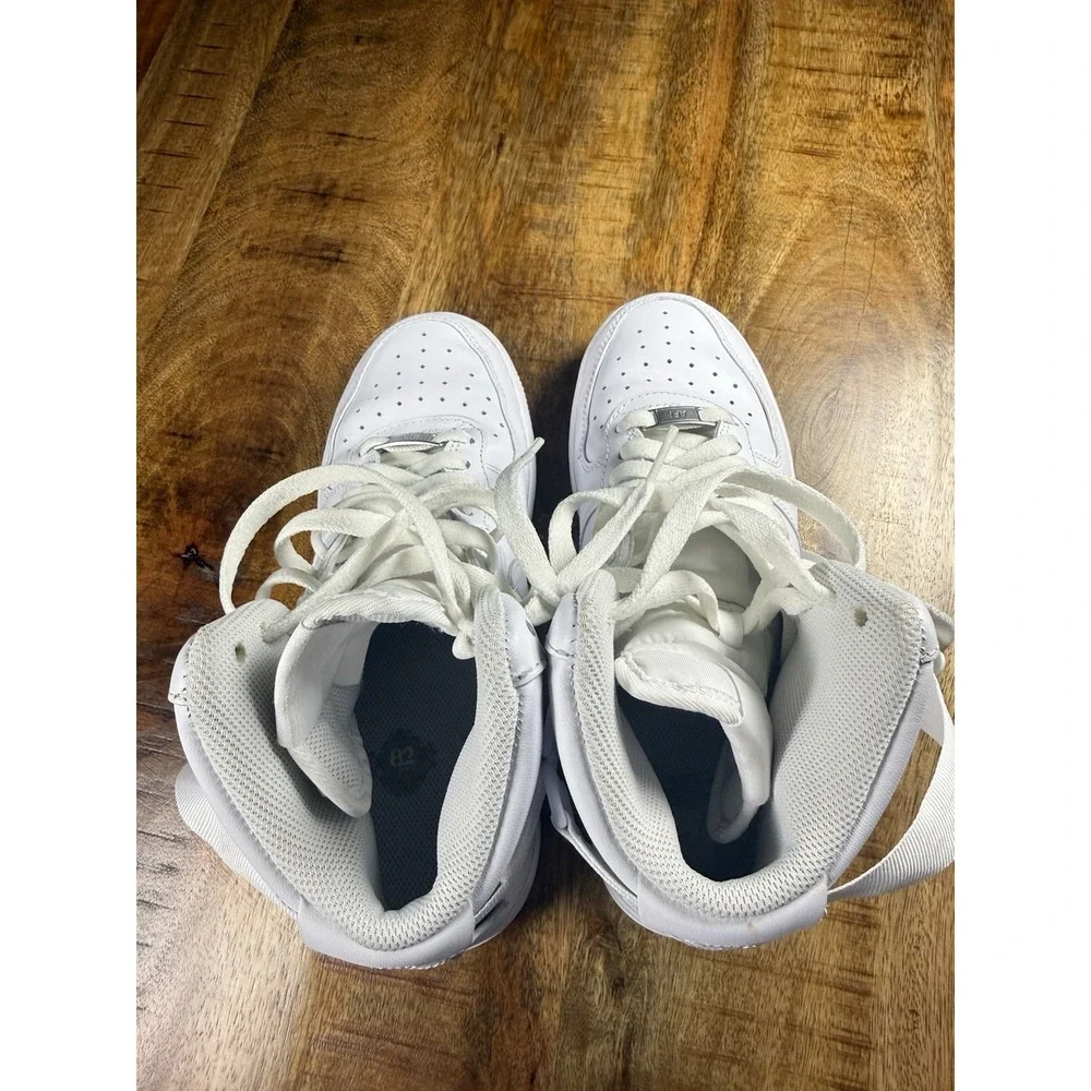 Nike Air Force 1 High '07 Triple White DD9624-100 Women's Size 8.5 Shoes